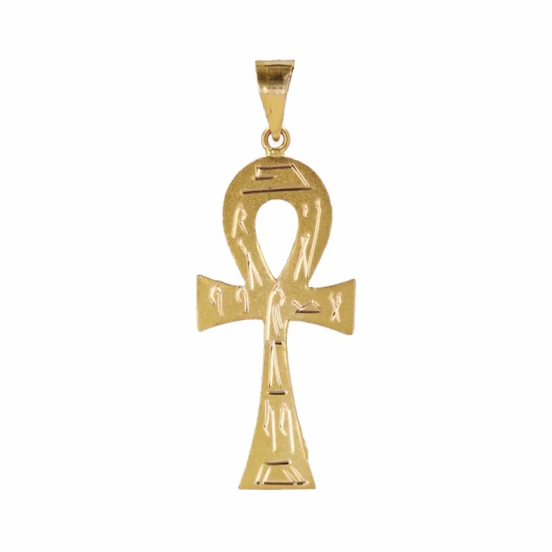 Pendentif croix égyptienne en or jaune sold by 58 Facettes