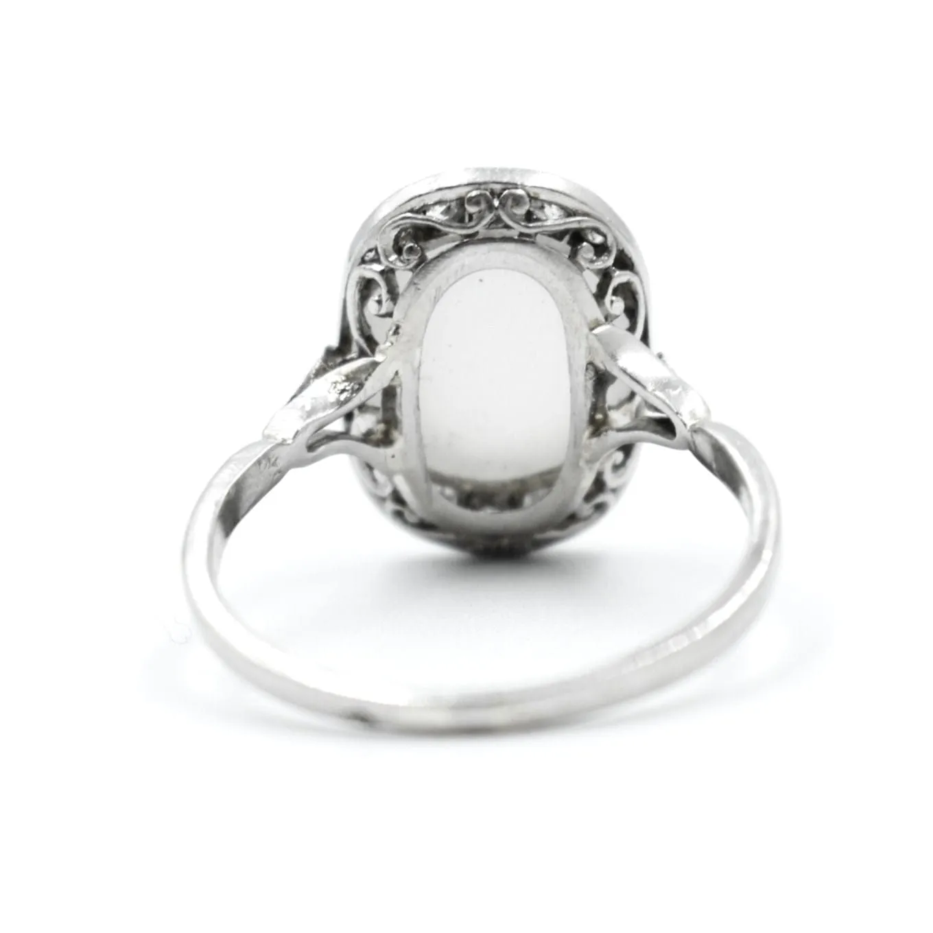 Bague Or Pierre de Lune Diamants sold by 58 Facettes product image thumbnail 4