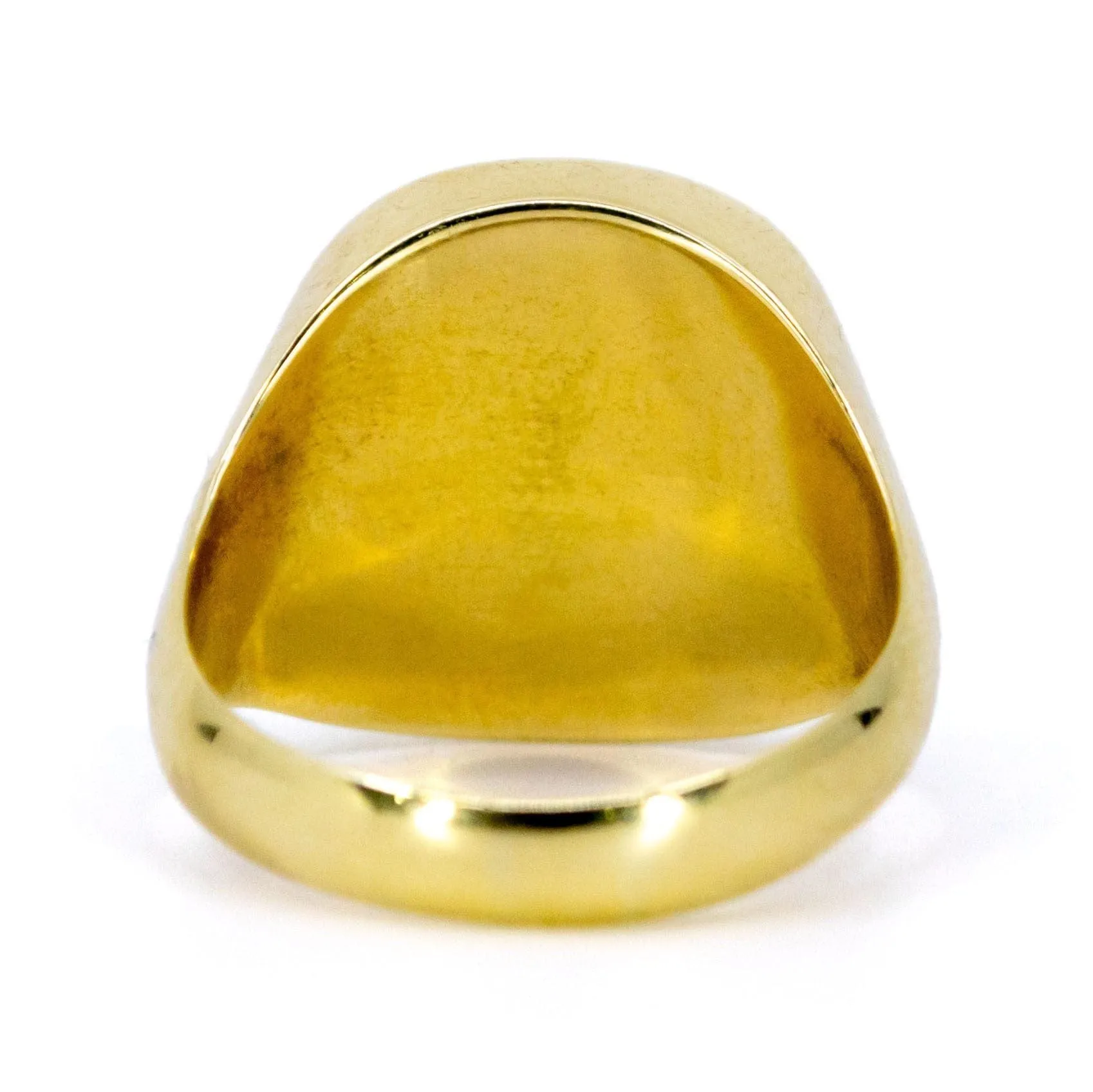 Bague chevalière Agate bleue sold by 58 Facettes product image thumbnail 4