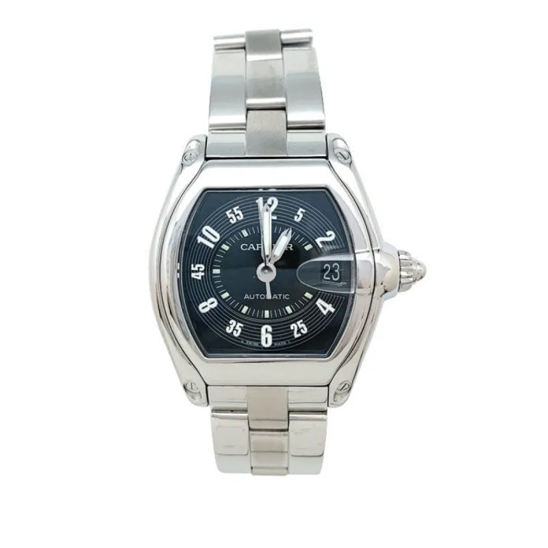 Montre Cartier Roadster en acier. sold by 58 Facettes