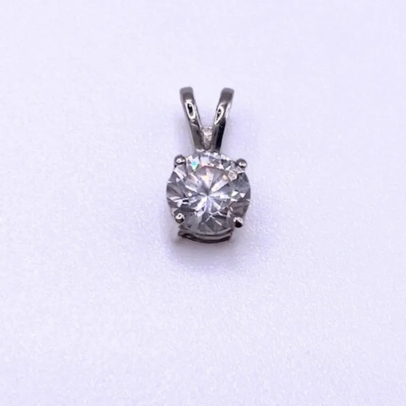 Pendentif Or Blanc & Diamant sold by 58 Facettes