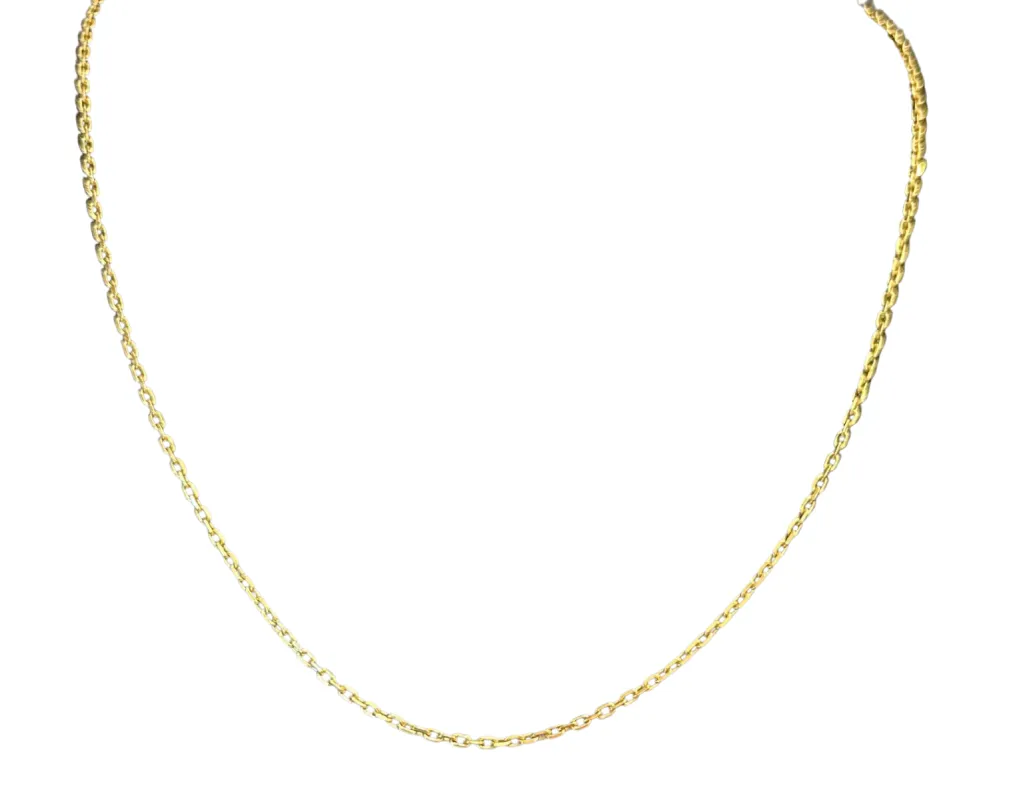 Chaine maille forçat or jaune sold by 58 Facettes