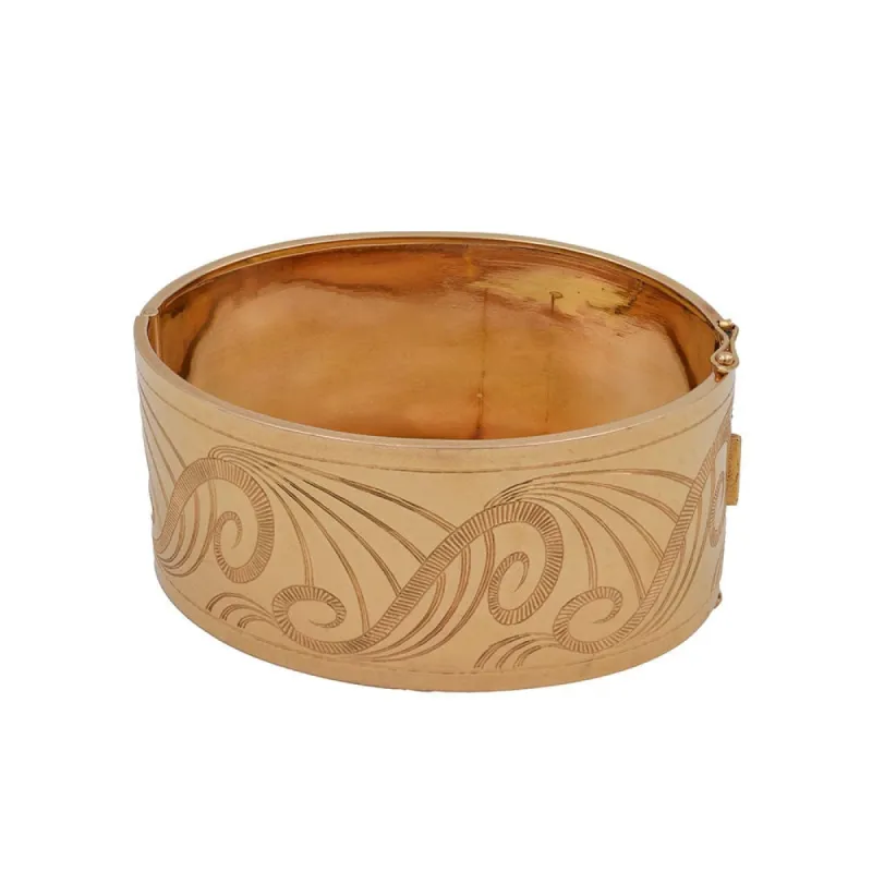 Bracelet Manchette Or jaune sold by 58 Facettes