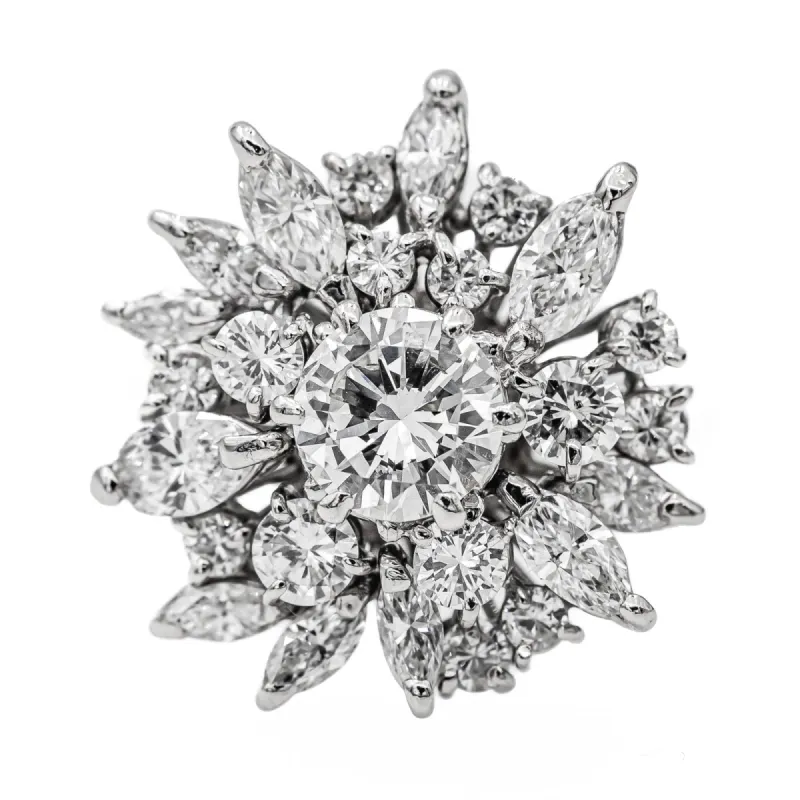 Bague Or blanc Diamant sold by 58 Facettes