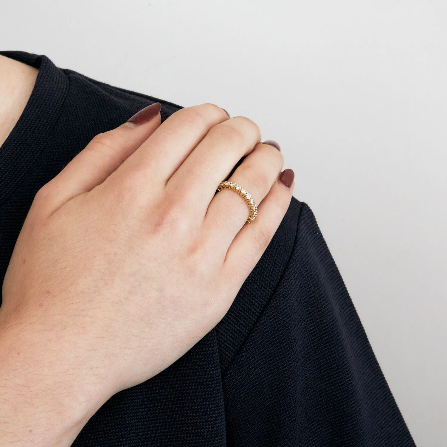 Alliance or jaune 12 diamants sold by 58 Facettes product image thumbnail 2