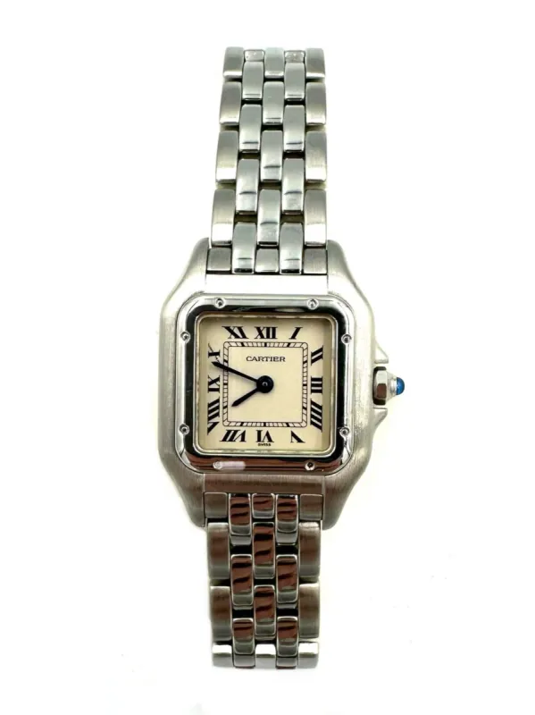CARTIER.-  Montre Panthère acier PM sold by 58 Facettes