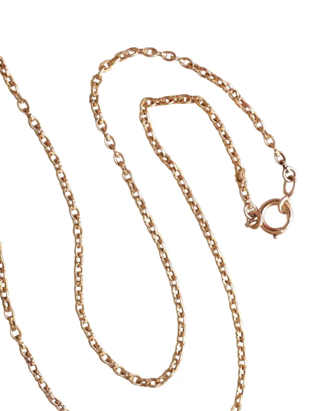 Sautoir, chaine ancienne, or rose sold by 58 Facettes