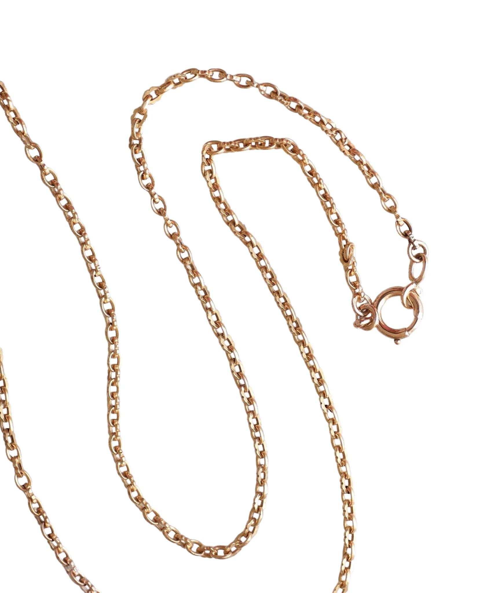 Sautoir, chaine ancienne, or rose sold by 58 Facettes