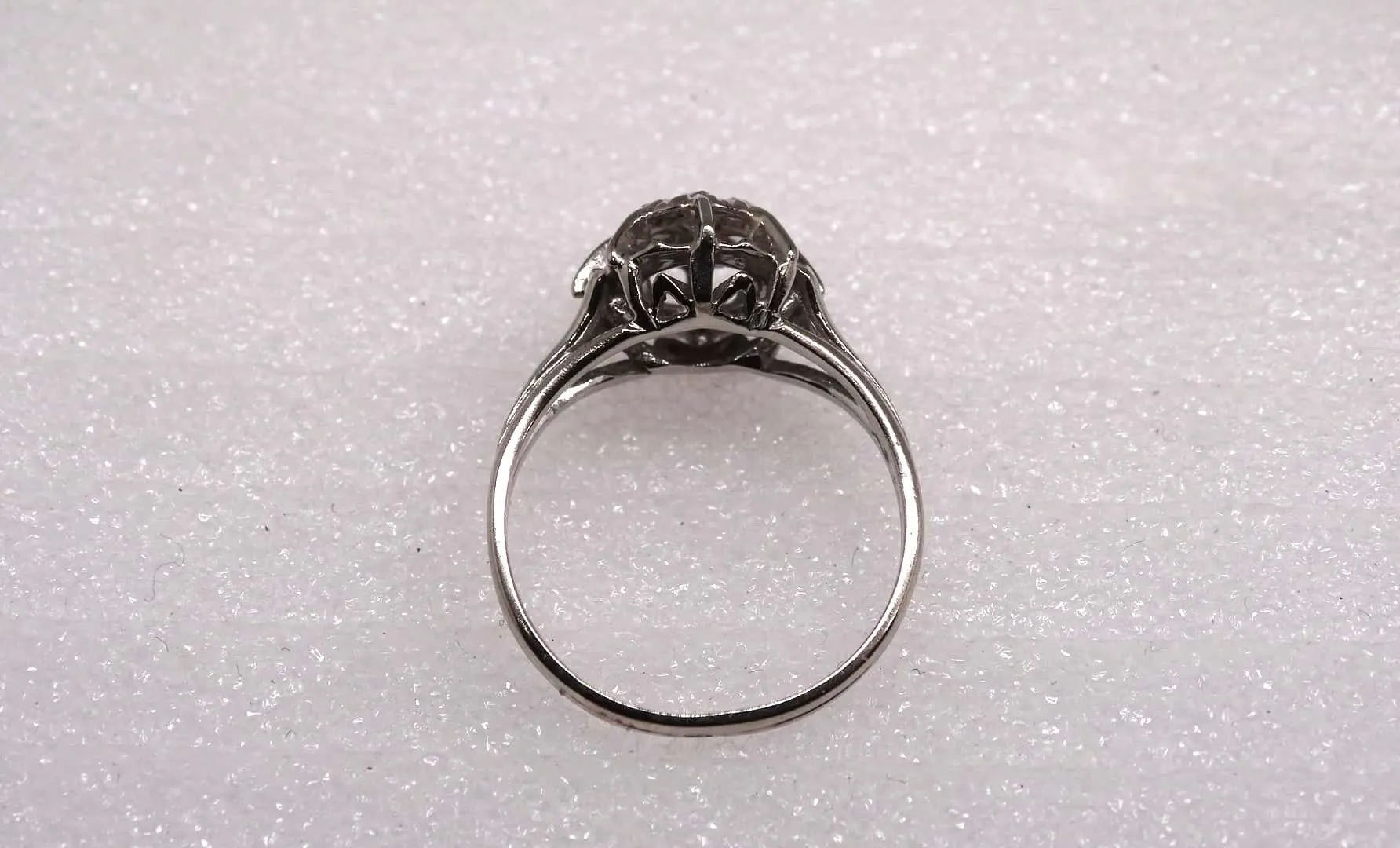 Bague or blanc diamants sold by 58 Facettes product image thumbnail 5