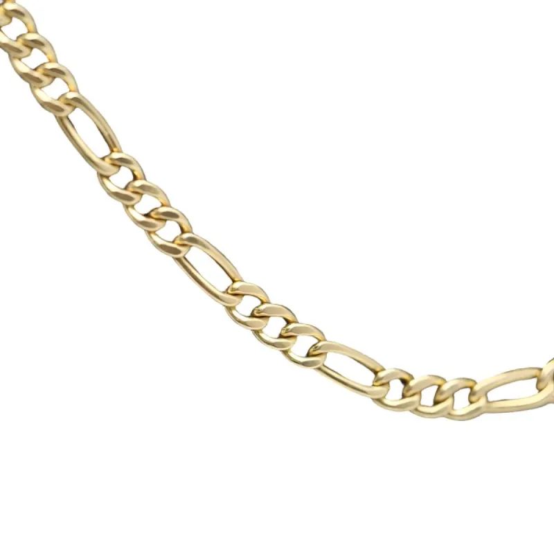 Chaîne semi creuse or jaune sold by 58 Facettes