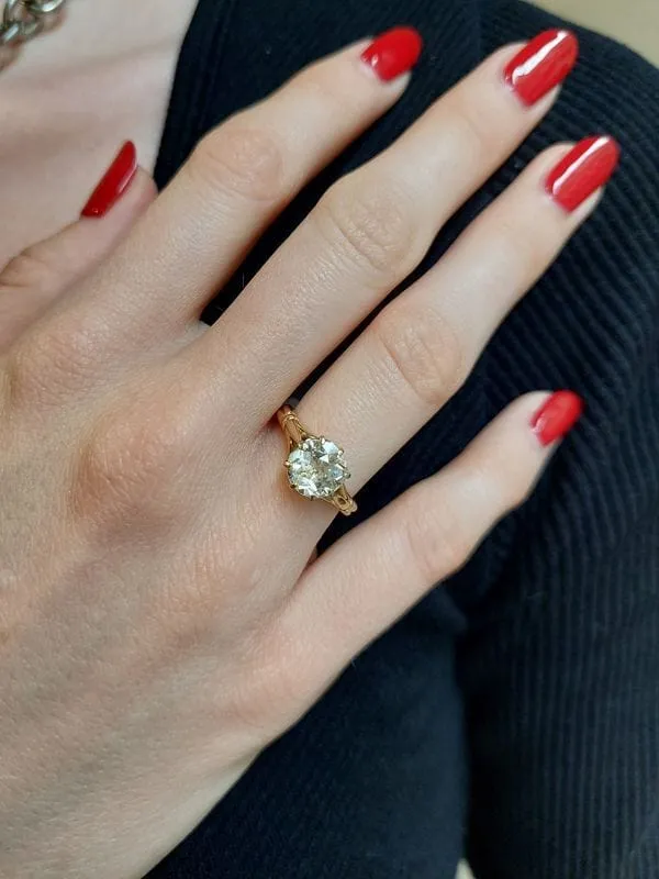 SOLITAIRE DIAMANT 1.60 CARAT sold by 58 Facettes product image thumbnail 2