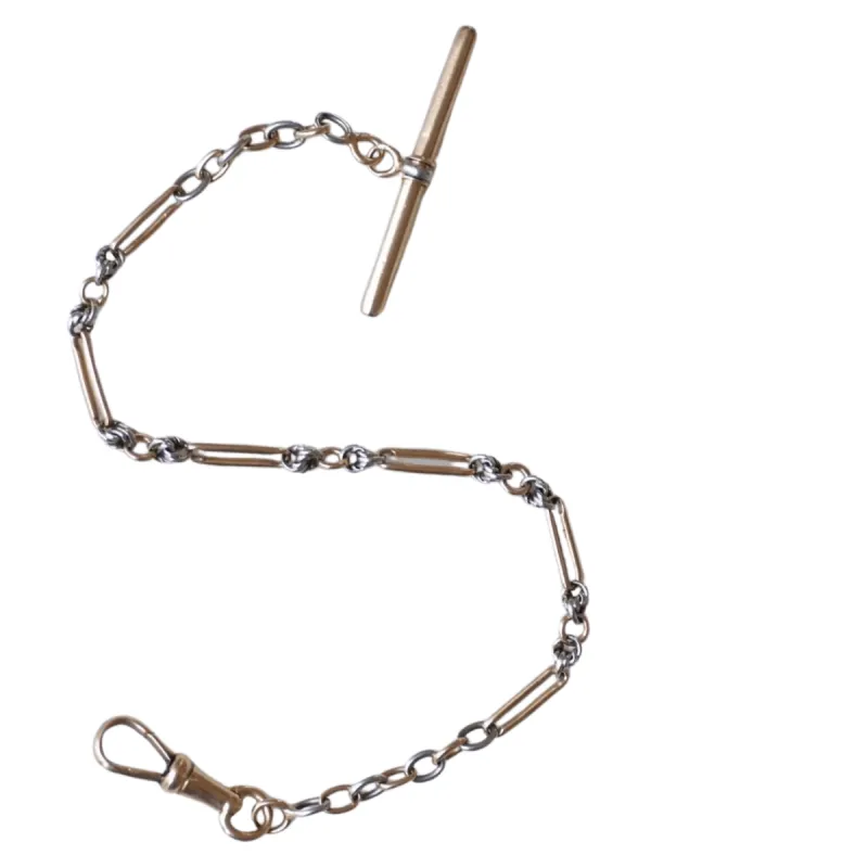 Bracelet or rose et or blanc Art Déco sold by 58 Facettes