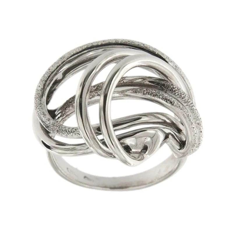 Bague en or tressé sold by 58 Facettes