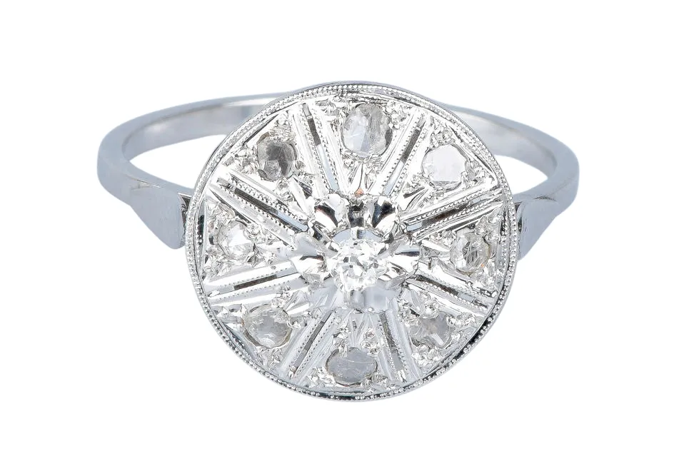 Bague en or blanc sold by 58 Facettes