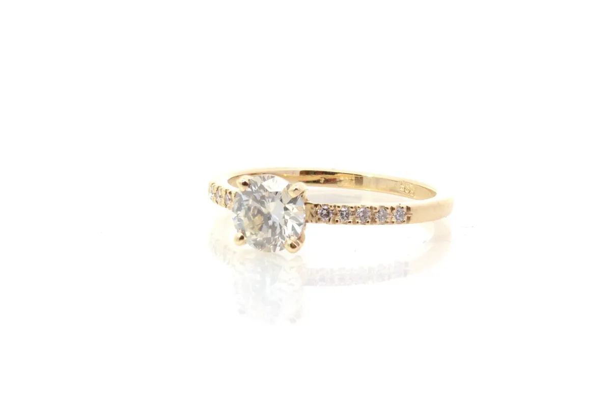 Bague diamant en or sold by 58 Facettes