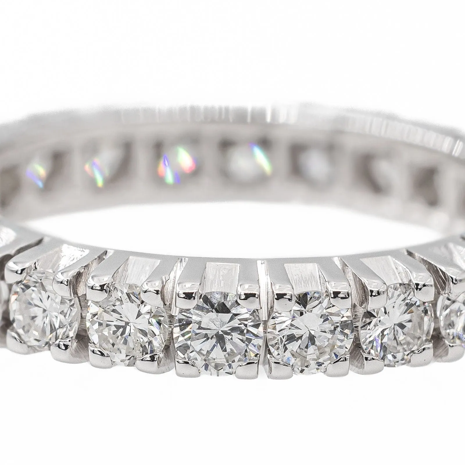 Bague Alliance Or blanc Diamant sold by 58 Facettes product image thumbnail 4