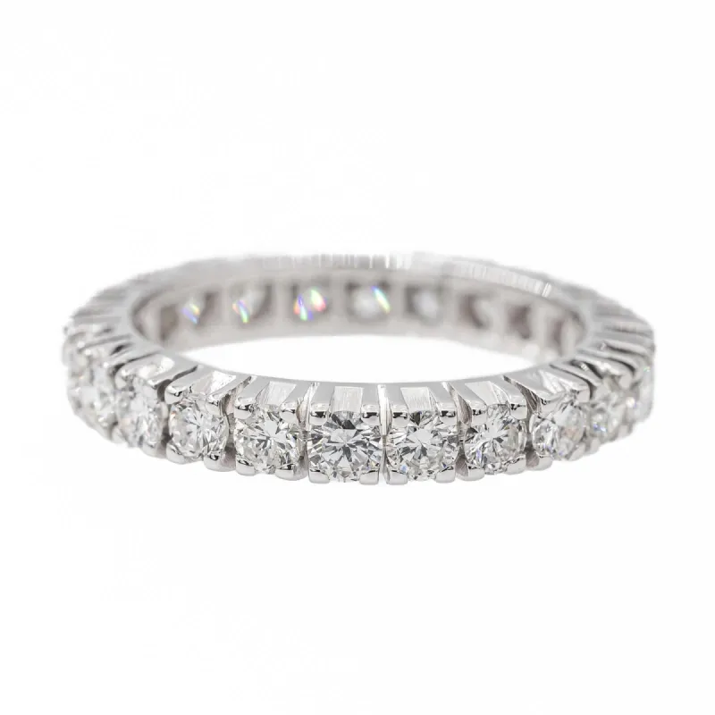 Bague Alliance Or blanc Diamant sold by 58 Facettes