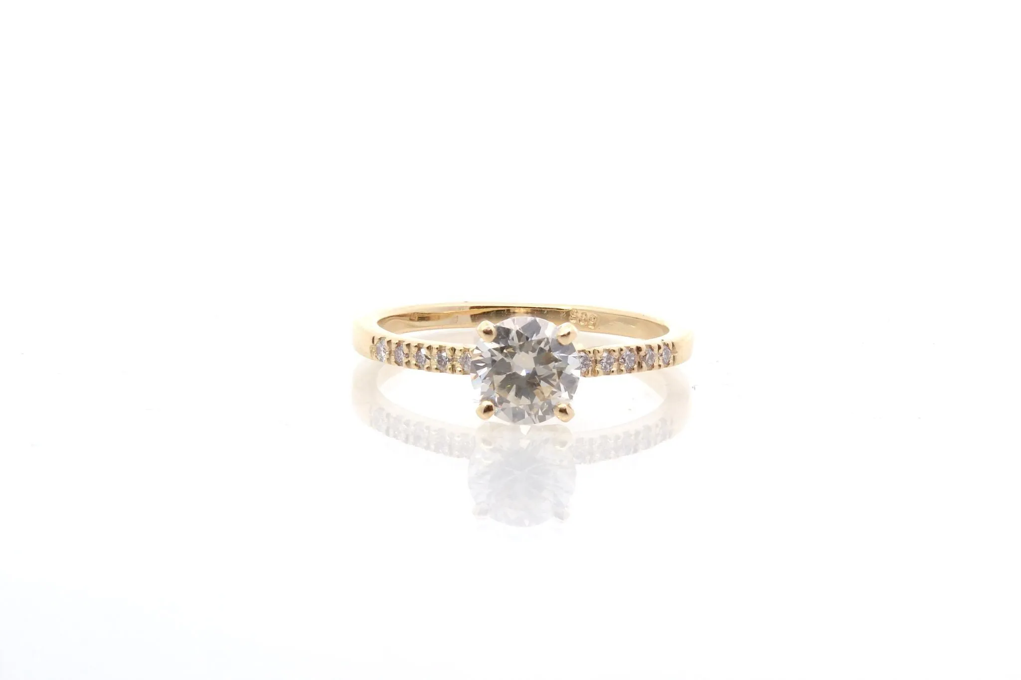 Bague diamant en or sold by 58 Facettes product image thumbnail 4