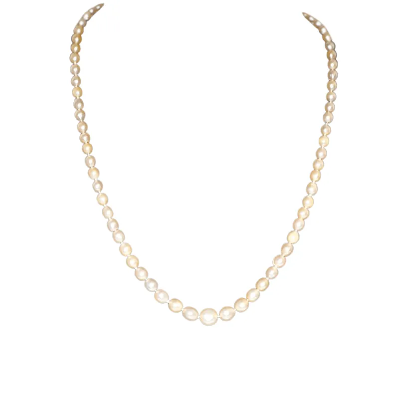 Collier 77 Perles Fines en Chute Art Déco sold by 58 Facettes