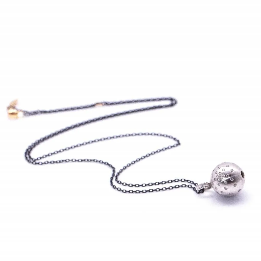 Collier MIMI 2 Ors Argent Diamants sold by 58 Facettes