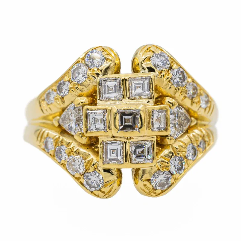 Bague Or jaune Diamant sold by 58 Facettes
