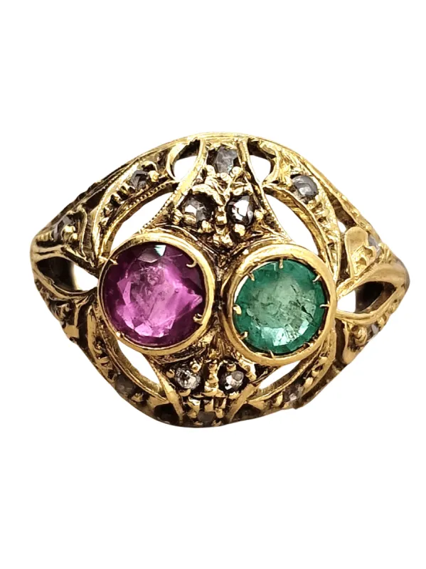 Bague en or vintage du début des années 1900 sold by 58 Facettes
