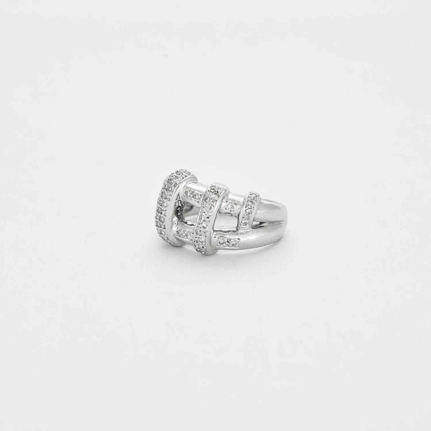 Bague or blanc brillants sold by 58 Facettes product image thumbnail 3