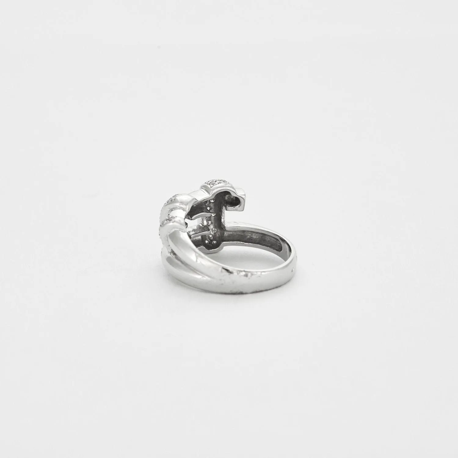 Bague or blanc brillants sold by 58 Facettes product image thumbnail 4