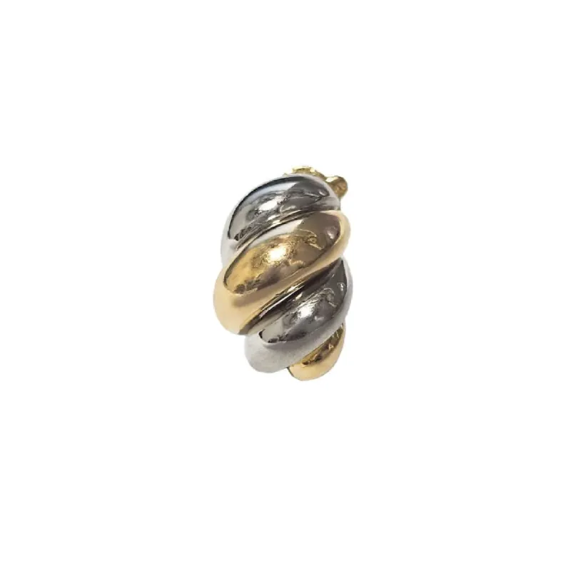 Boucle d'oreille deux ors sold by 58 Facettes