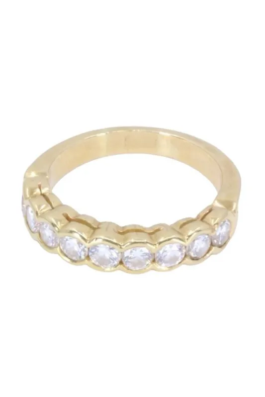 DEMI-ALLIANCE  9 DIAMANTS sold by 58 Facettes