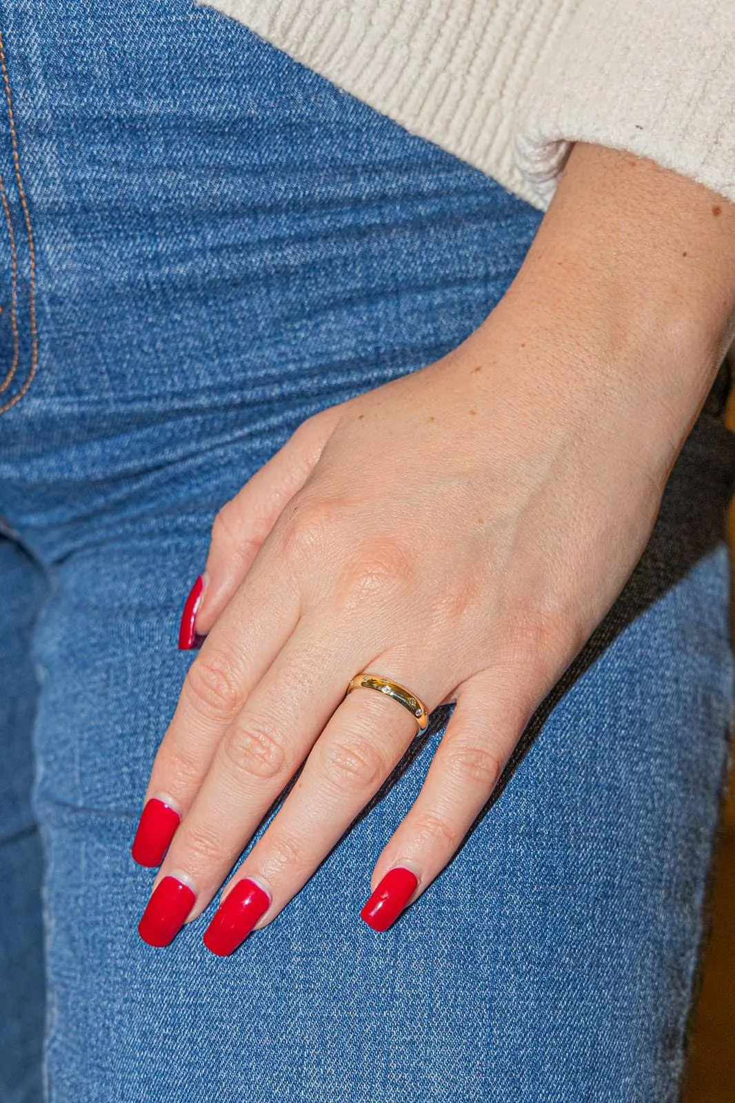 Bague Alliance Or jaune Diamant sold by 58 Facettes product image thumbnail 2