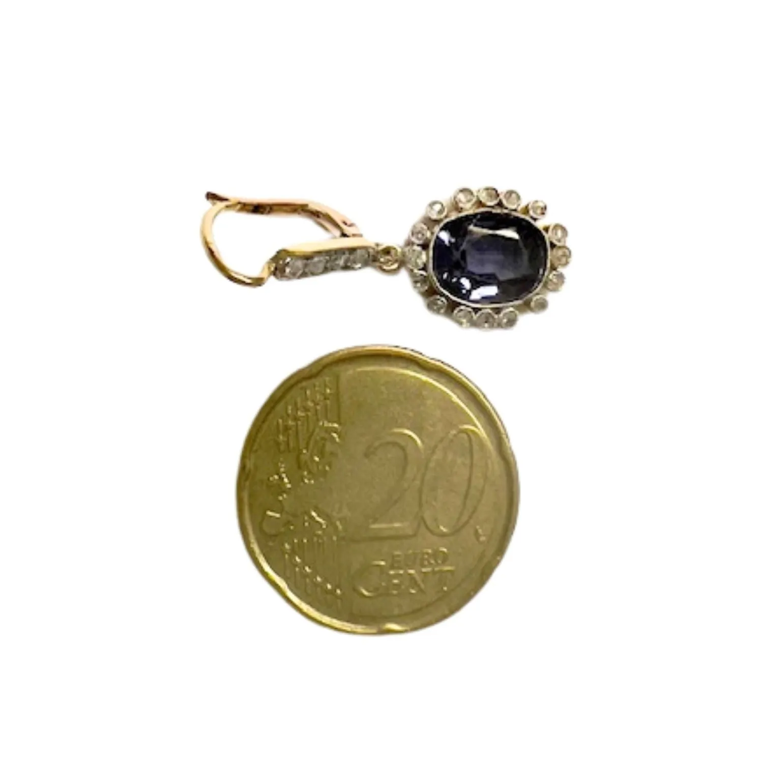 Boucles d'oreilles Art Déco améthystes diamants sold by 58 Facettes product image thumbnail 5