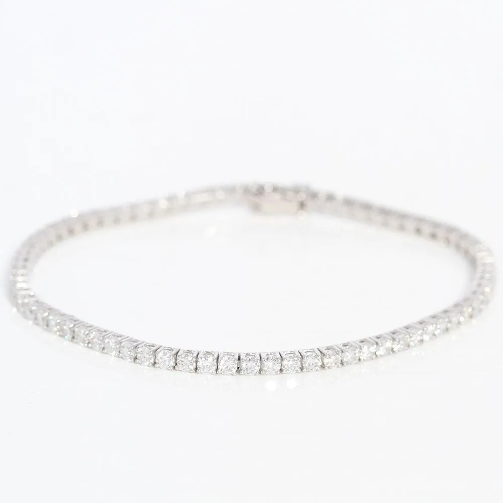 Bracelet RIVIERE Diamant 4,04cts sold by 58 Facettes product image thumbnail 4