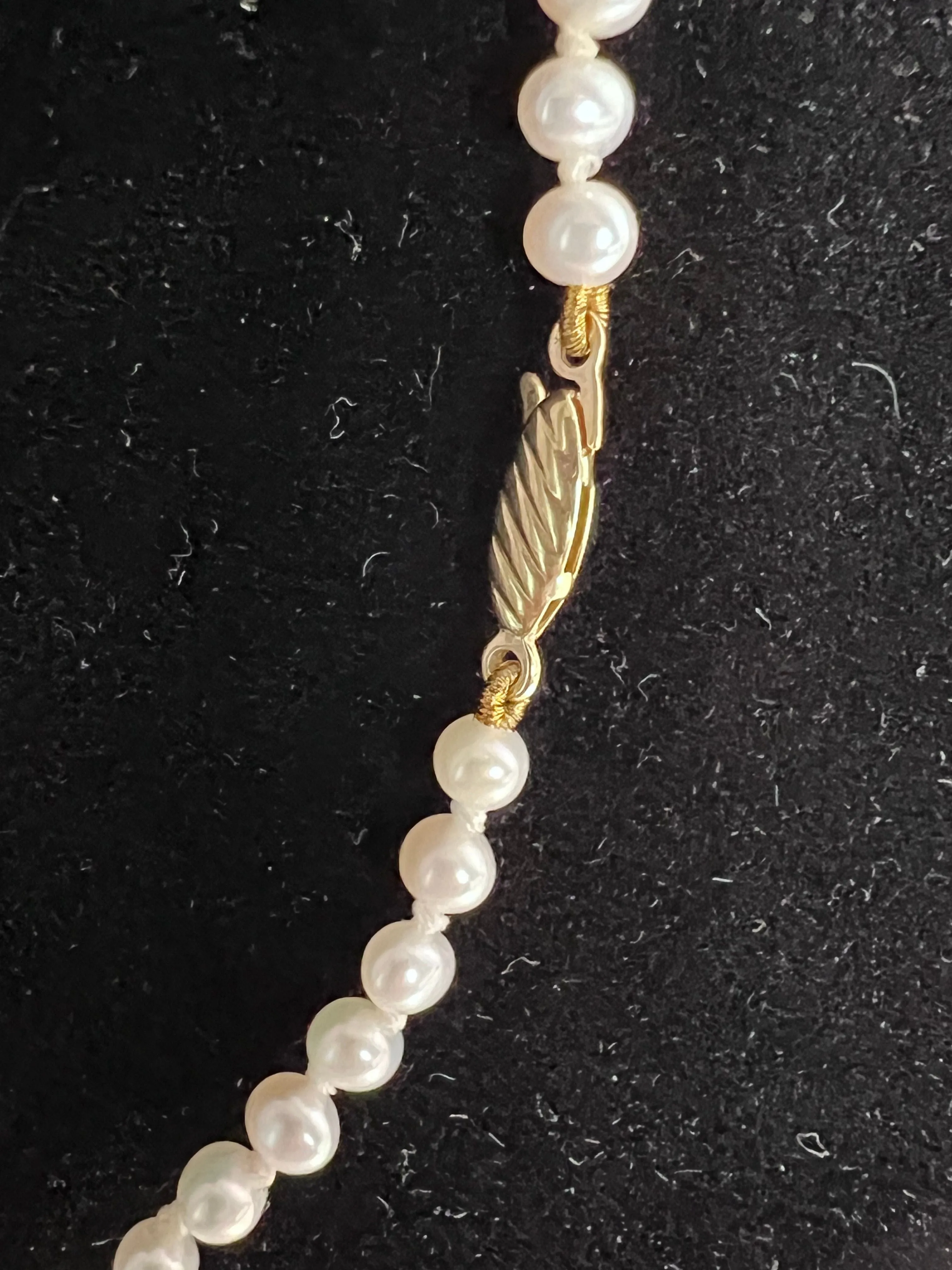 Collier Perles De Culture Fermoir Or sold by 58 Facettes product image thumbnail 4