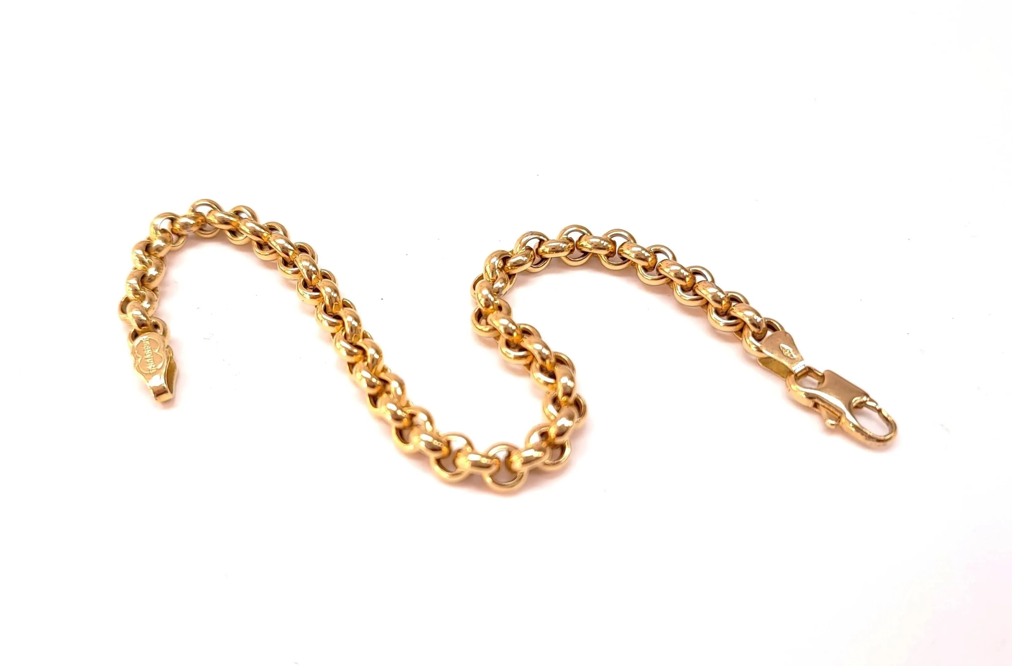 Bracelet jaseron or jaune sold by 58 Facettes product image thumbnail 3