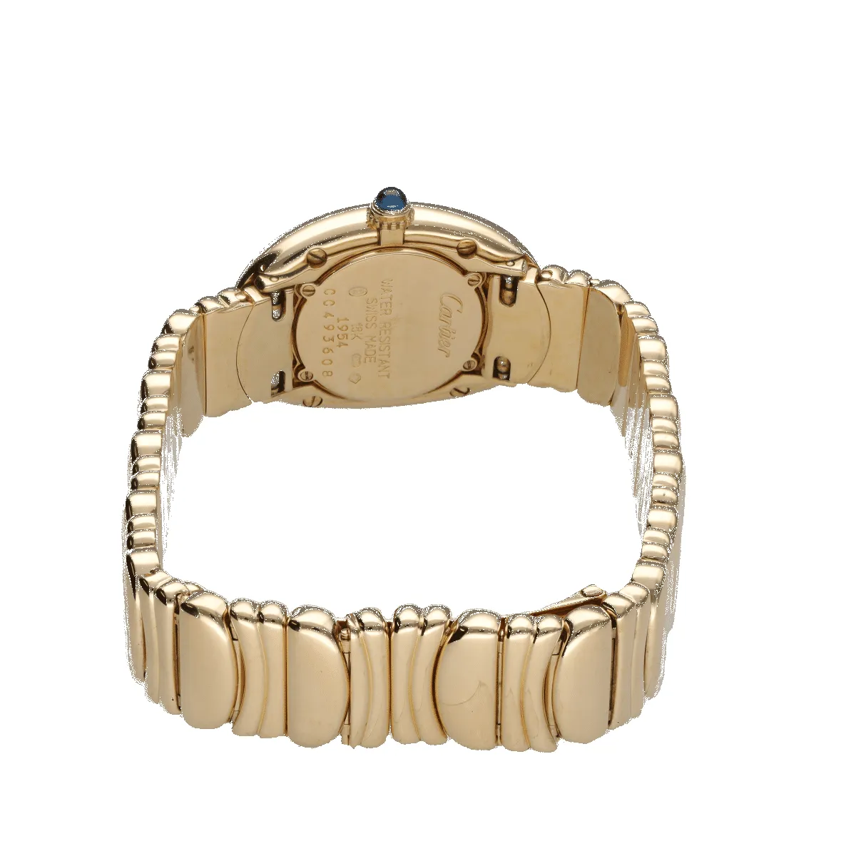 Cartier - Montre Baignoire Small de Dame en or jaune sold by 58 Facettes product image thumbnail 3