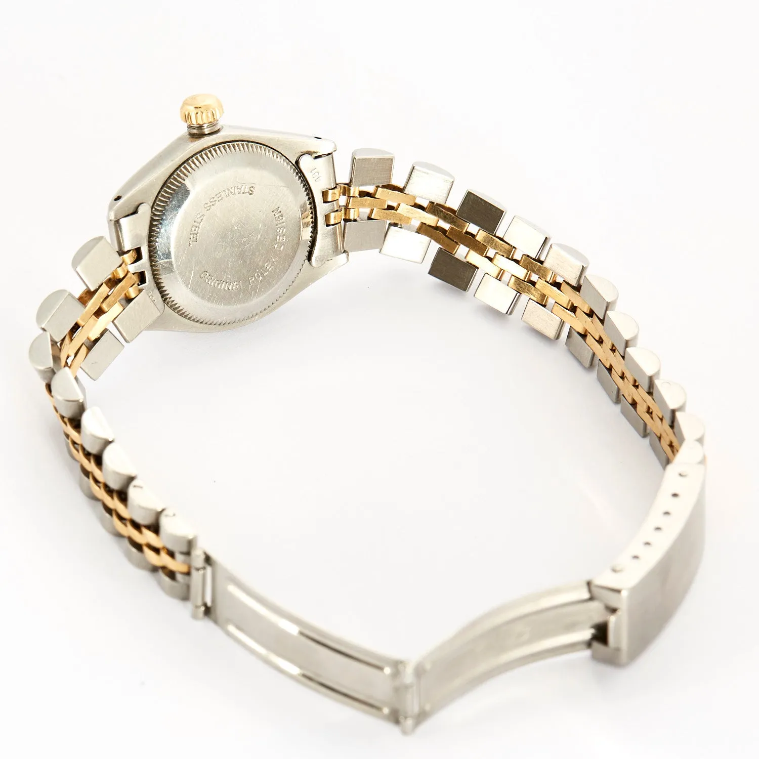 ROLEX - Montre Oyster Perpetual or jaune et acier sold by 58 Facettes product image thumbnail 3