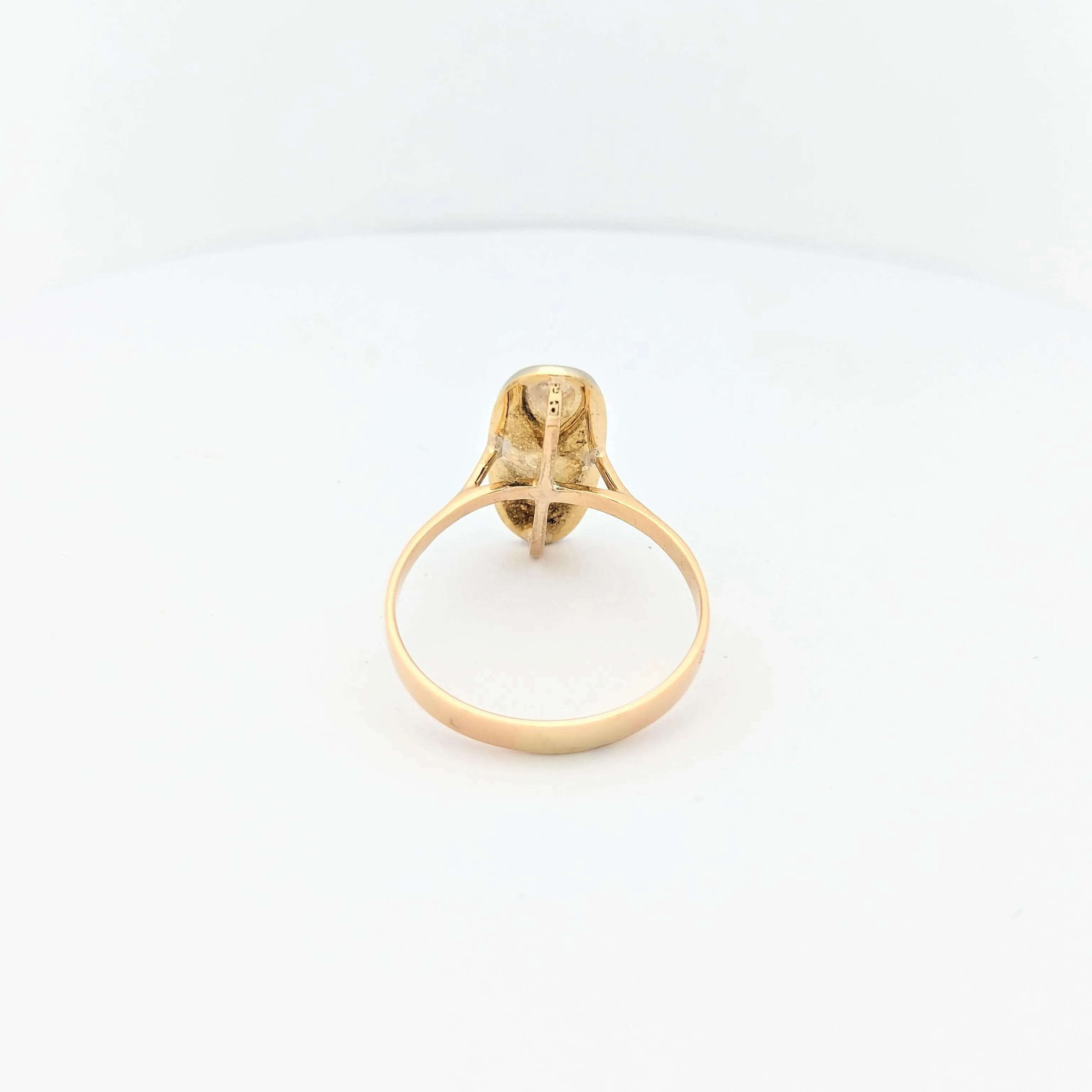 Bague en or jaune et diamants sold by 58 Facettes product image thumbnail 4