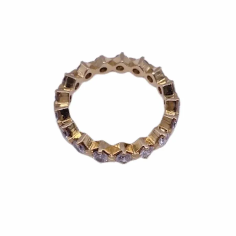 Alliance Américaine Or Jaune & Diamants sold by 58 Facettes