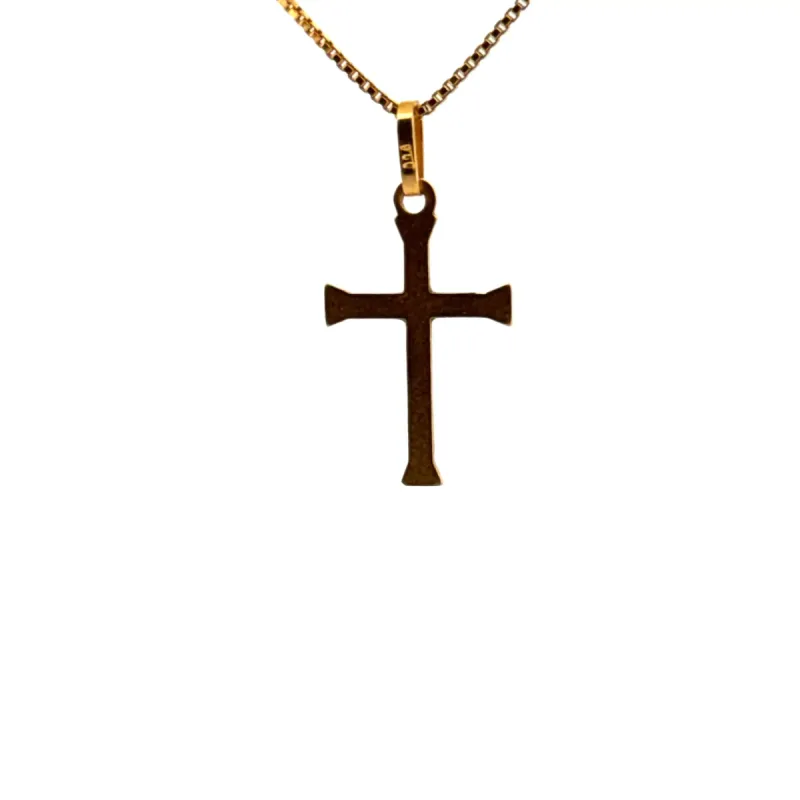 Pendentif Croix Or Jaune sold by 58 Facettes