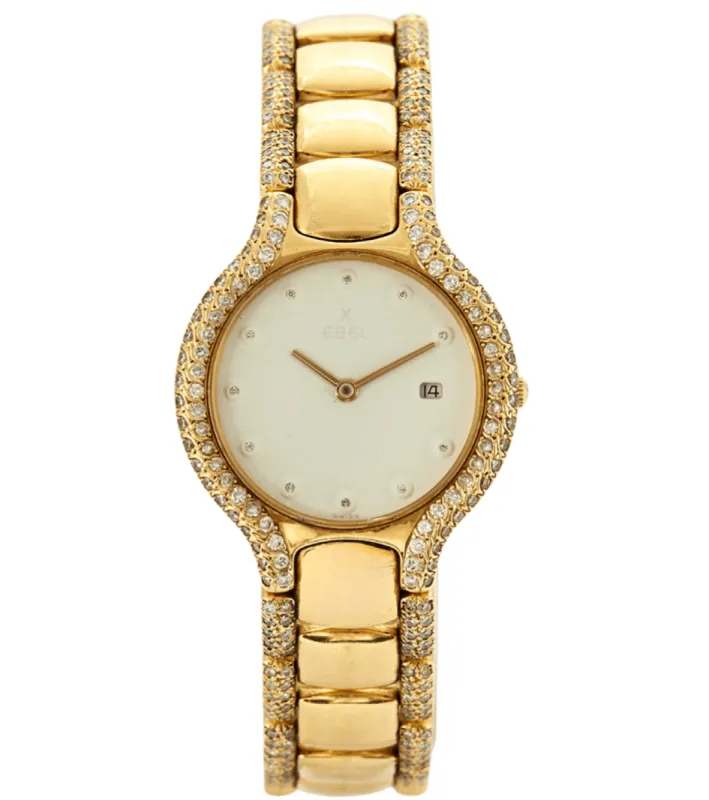 EBEL - Montre Beluga or jaune et diamants sold by 58 Facettes