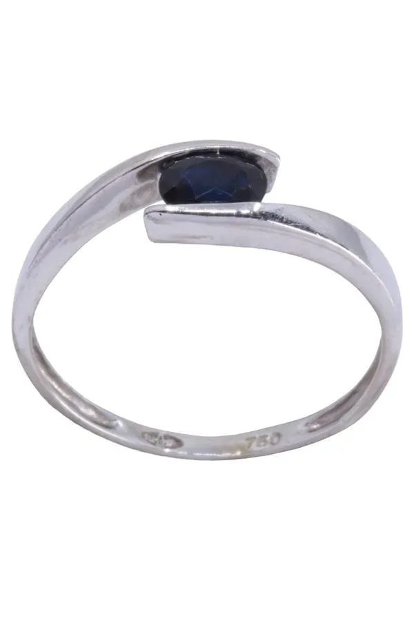 BAGUE MODERNE SAPHIR sold by 58 Facettes product image thumbnail 3
