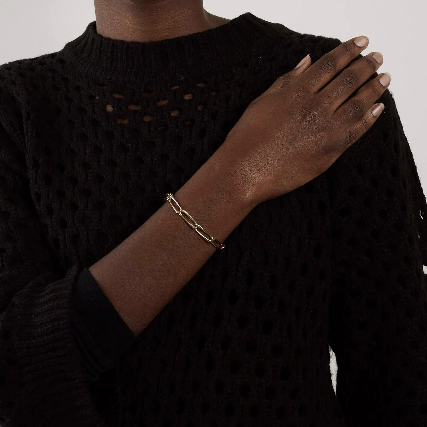 CARTIER - Bracelet or jaune à maille cheval sold by 58 Facettes product image thumbnail 2