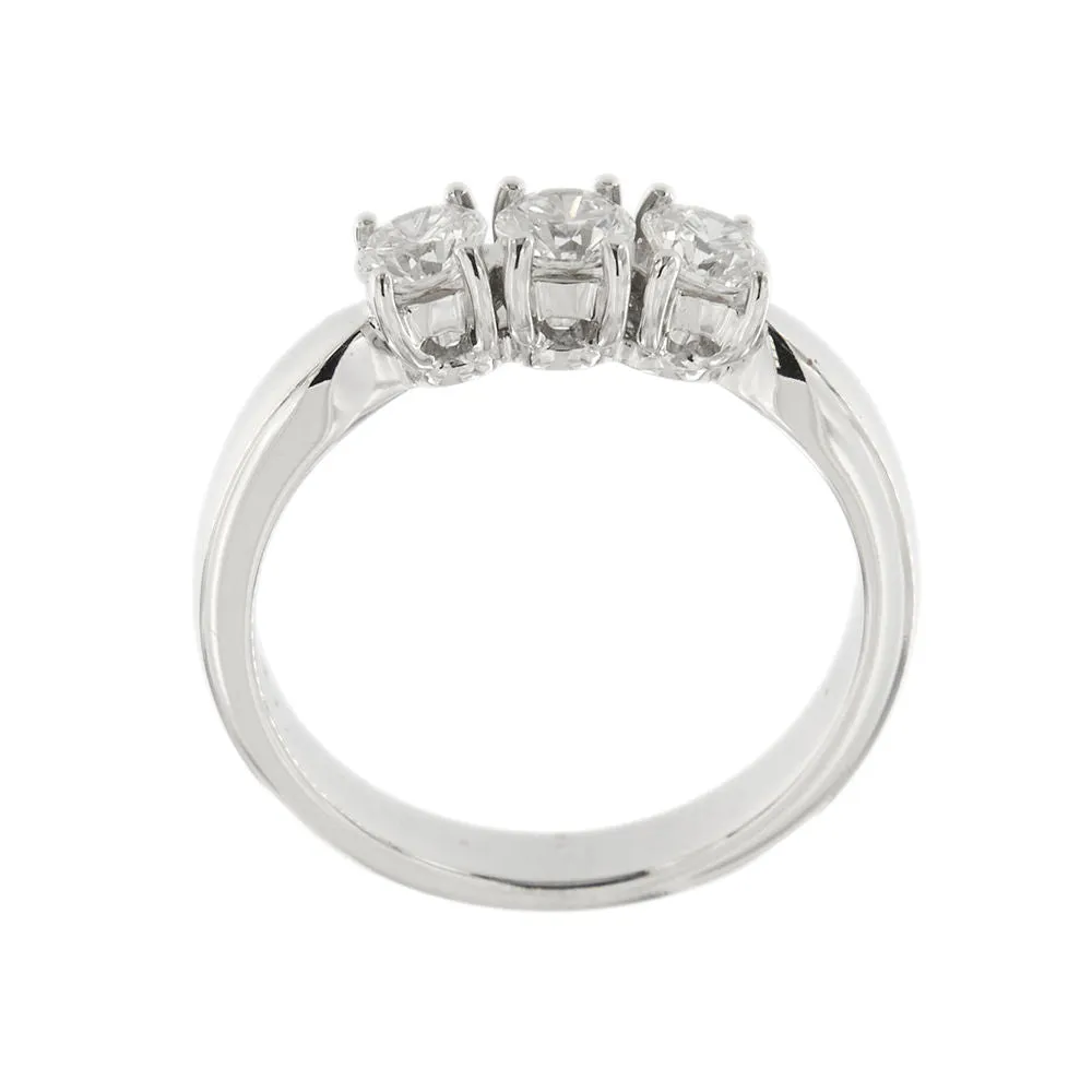 Bague trilogie diamants 0,70 ct sold by 58 Facettes product image thumbnail 4