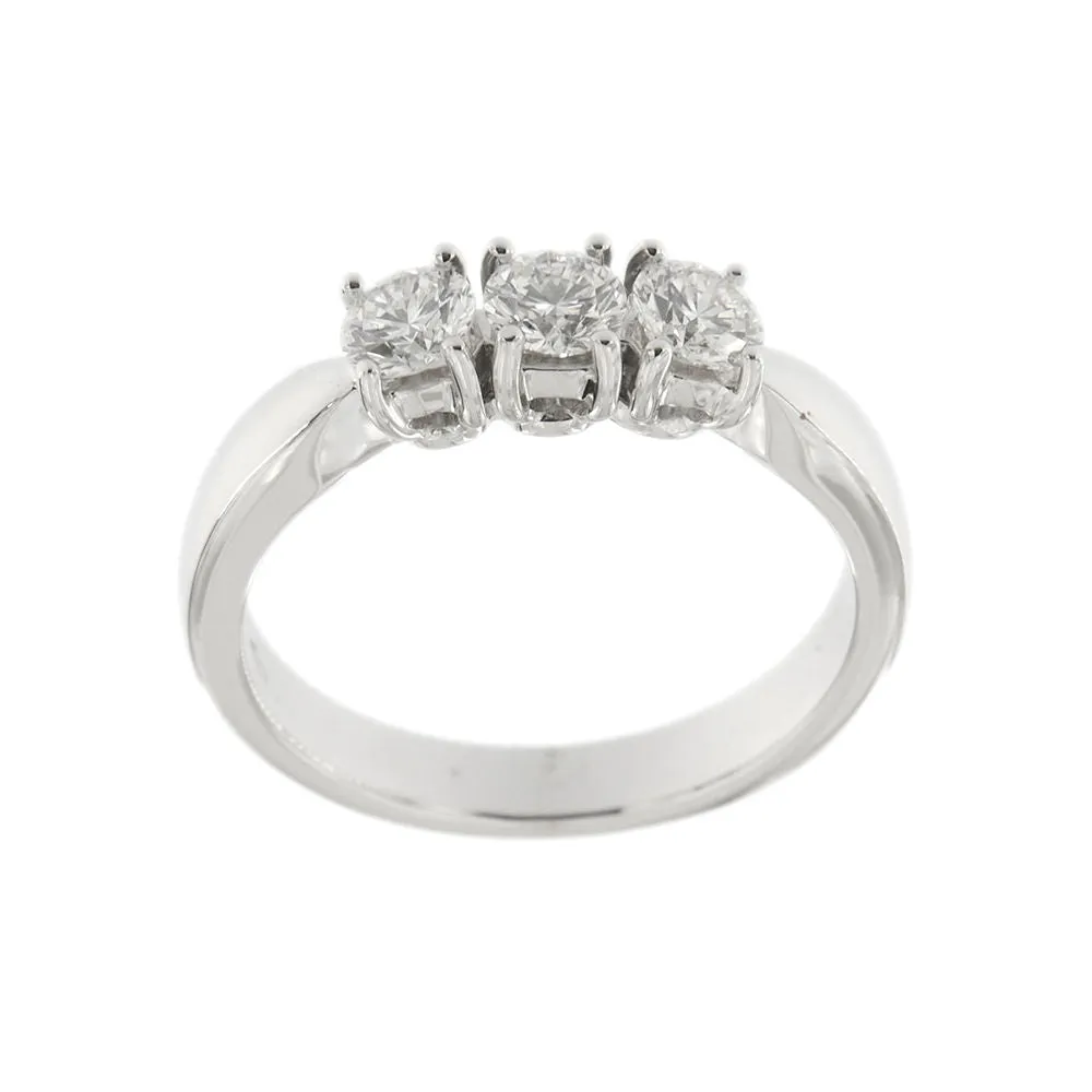 Bague trilogie diamants 0,70 ct sold by 58 Facettes product image thumbnail 5