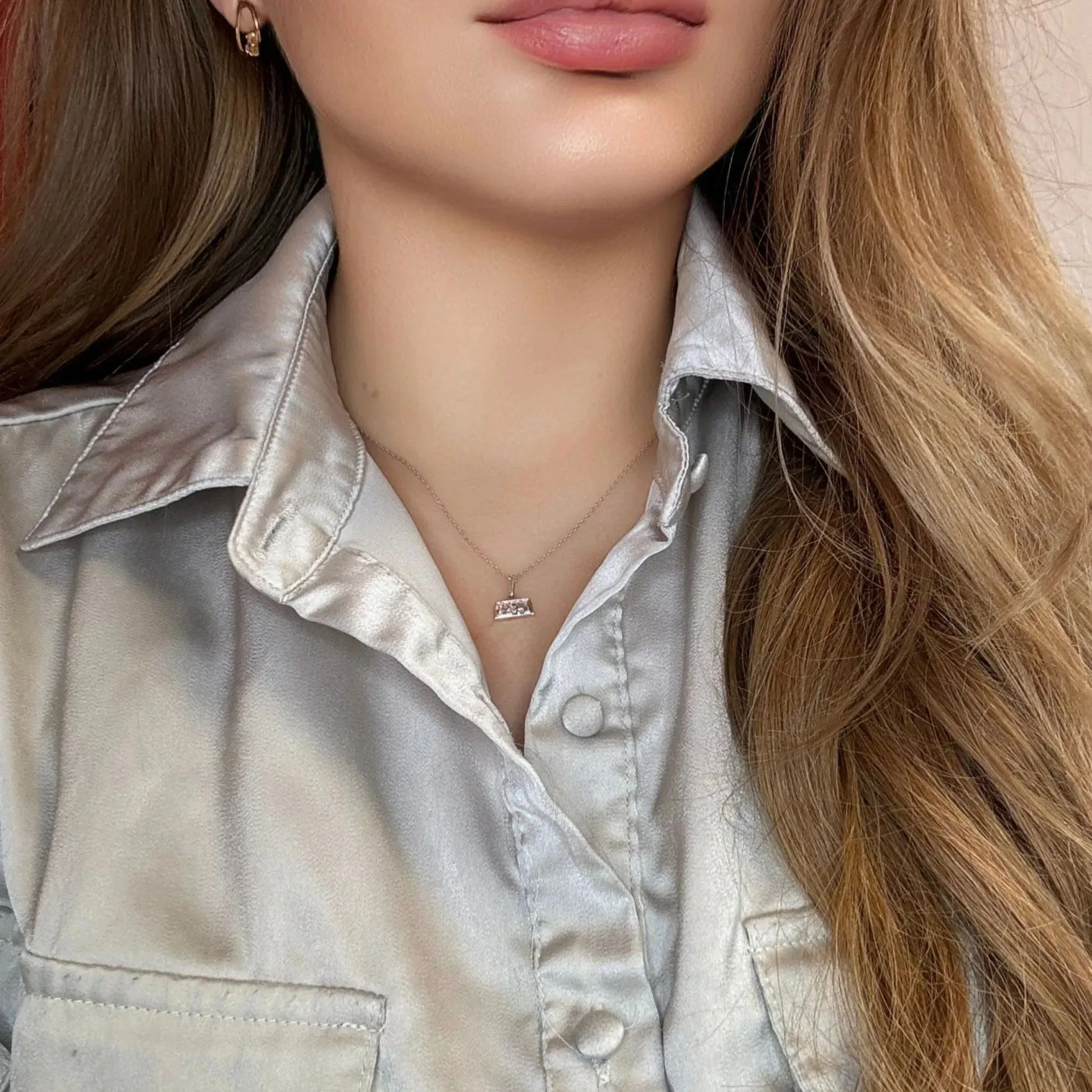 Collier Or blanc 18k & Diamants sold by 58 Facettes product image thumbnail 2