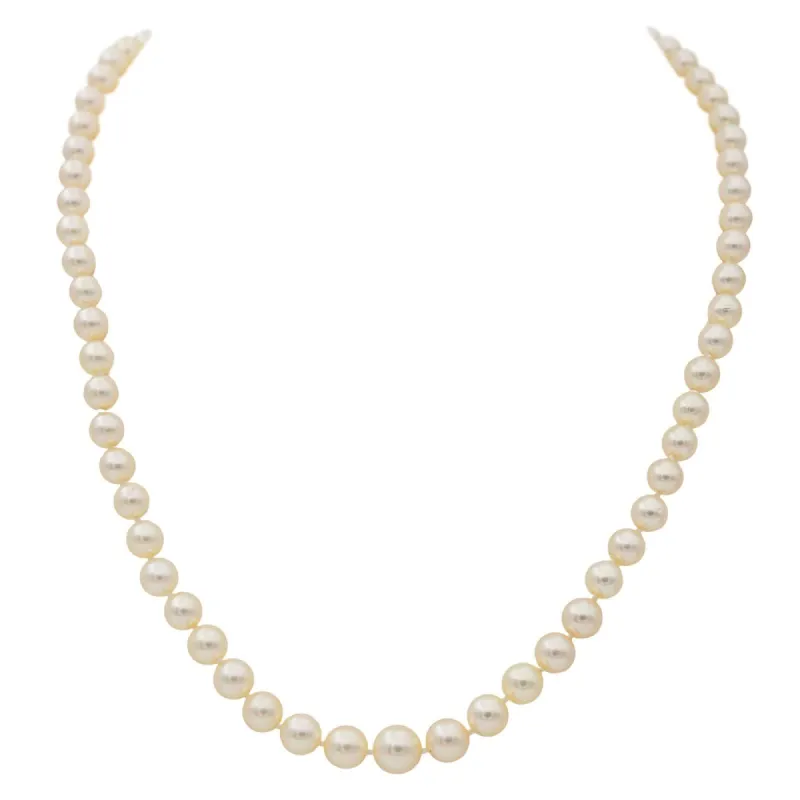 Collier Sautoir Or blanc Perle sold by 58 Facettes