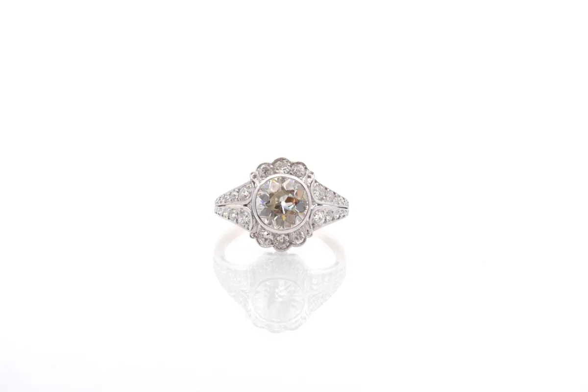 Bague diamant 1,77 cts sold by 58 Facettes