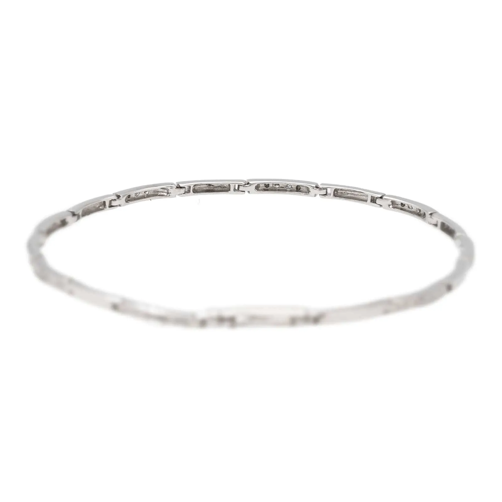Bracelet Or blanc Diamant sold by 58 Facettes product image thumbnail 4
