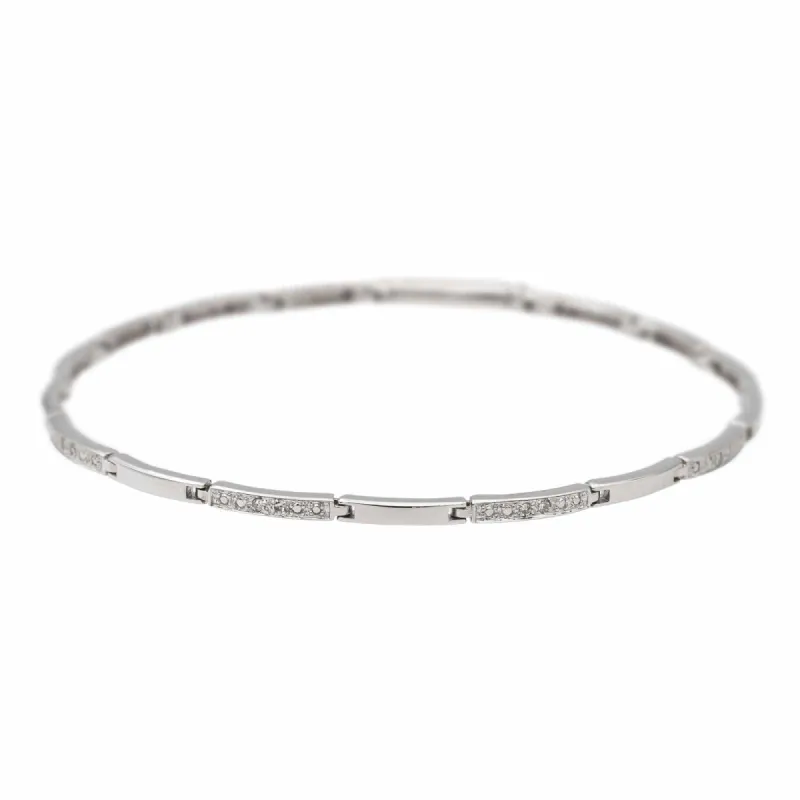 Bracelet Or blanc Diamant sold by 58 Facettes